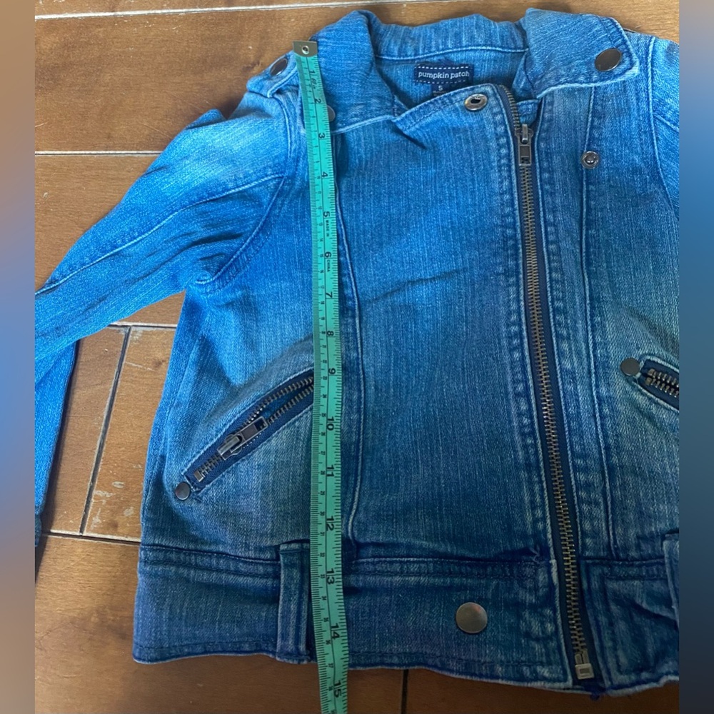 Pumpkin patch denim jacket - Picture 3 of 6